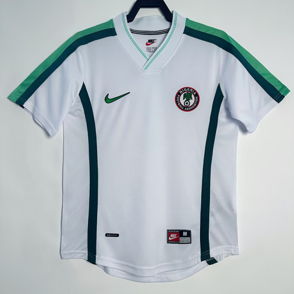 1998 Nigeria Away Retro Soccer Jersey