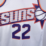 23/24 SUNS AYTON #22 White Top Quality Hot Pressing NBA Jersey