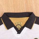 2001/2002 Man Utd 100th Centenary Gold White Two-Sided  Long Sleeve Retro Soccer Jersey