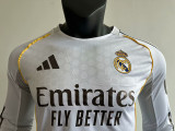 25/26 RMA  Home  Long Sleeve  Player Version  Soccer Jersey