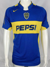 2004/2005 Boca Juniors Home Retro Soccer Jersey