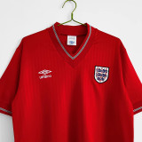 1984/1987 England Away Retro Soccer Jersey