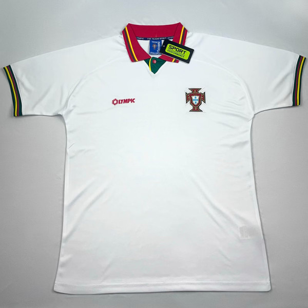 1995-1996 Portugal Away Retro Soccer Jersey