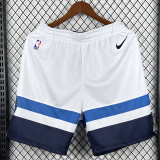 Timberwolves White Home Top Quality NBA Pants