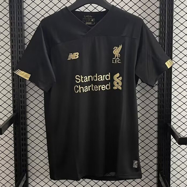 2019/2020 LIV Goalkeeper Black Retro Soccer Jersey