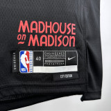 23/24 BULLS PIPPPEN #33 Black City Edition Top Quality Hot Pressing NBA Jersey