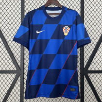 24-25 Croatia Away  Fans Soccer Jersey