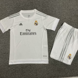 2015/2016 RMA Home Kids Retro Soccer Jersey
