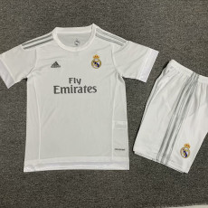 2015/2016 RMA Home Kids Retro Soccer Jersey