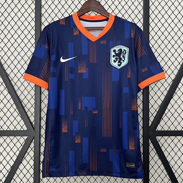 24-25 Netherlands Away Fans Soccer Jersey