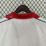 1988 Denmark Away Retro  Soccer Jersey