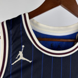 23/24 ALL-STAR HALIBURTON #0 Blue Top Quality Hot Pressing NBA Jersey