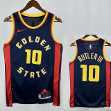 24/25 WARRIORS BUTLER III # 10 Royal Blue City Editionn Top Quality Hot Pressing NBA Jersey