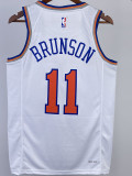 22/23 KNICKS BRUNSON #11 White Top Quality Hot Pressing NBA Jersey