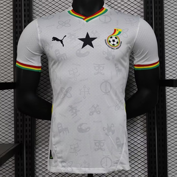 24/25 Ghana Home Player Version Soccer Jersey