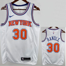18/19 KNICKS RANDLE #30 White Top Quality Hot Pressing NBA Jersey