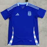 24/25 Argentina Away  Fans Soccer Jersey（V领）
