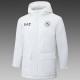 24/25  Napoli White Hooded Cotton Coat