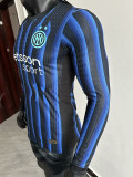 25/26  INT Home Long Sleeve Player Version Soccer Jersey