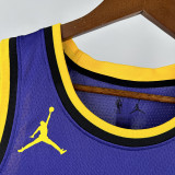 24/25 LAKERS DONCIC'#77 Blue Top Quality Hot Pressing NBA Jersey