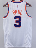 22/23 SUNS PAUL #3 White Top Quality Hot Pressing NBA Jersey