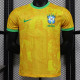 25-26 Brazil Christ statue Yellow  Player Version Soccer Jersey
