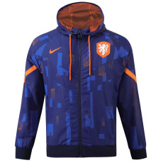 24-25 Netherlands  Blue Windbreaker