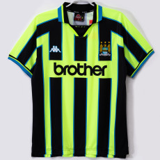 1998/1999 Man City Away Retro Soccer Jersey