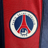 2001-2002 PSG Home Long Sleeve Retro Soccer Jersey