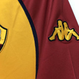 2001/2002 Roma Home Retro Soccer Jersey