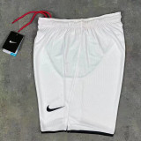 2007/2008 Man Utd White Retro Shorts Pants