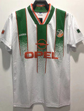 1994 Ireland Away Retro Soccer Jersey(胸前带广告）