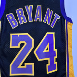 09/10 LAKERS KOBE#24 Black Bryant's Night Top Quality Hot Pressing NBA Jersey