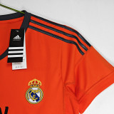 2013/2014 RMA Third Orange Retro Soccer Jersey