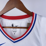 22/23 Clippers LEONARO #2 White Top Quality Hot Pressing NBA Jersey