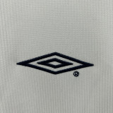 1999/2000 Man Utd White Away Retro Soccer Jersey