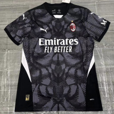 24/25 ACM Black Goalkeeper Fans Soccer Jersey
