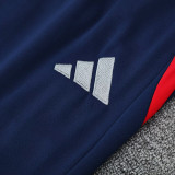 25/26  Man Utd Red Polo Collar Pants Set