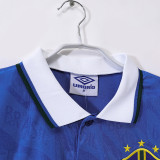 1991-1993 Brazil Away Retro Soccer Jersey