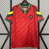 1992-1994 Portugal Home Retro Soccer Jersey