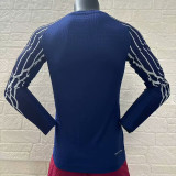 24/25 PSG Fourth Long Sleeve  Player Version Soccer Jersey