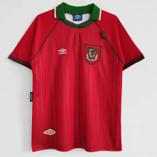 1994/1996  Wales  Home Retro Soccer Jersey