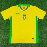 25-26 Brazil Home  Fans Soccer Jersey