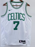 22/23 CELTICS BROWN #7 White Top Quality Hot Pressing NBA Jersey