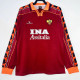 1998/1999 Roma Home  Long Sleeve  Retro Soccer Jersey