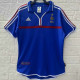 2000/2001 France Home Retro Soccer Jersey