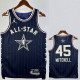 23/24 ALL-STAR MITCHELL #45 Blue Top Quality Hot Pressing NBA Jersey