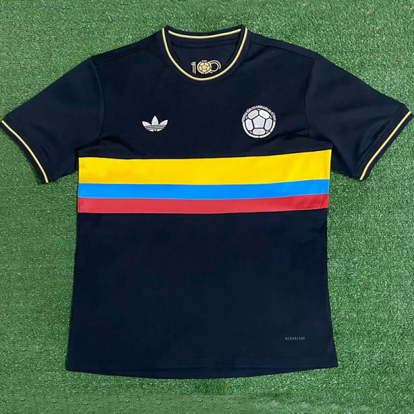 24-25 Colombia Black Anniversary Edition Fans Soccer Jersey