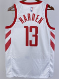2018/2019ROCKETS HARDEN #13 White Home Top Quality Hot Pressing NBA Jersey