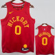 18/19 Indiana Pacers HALIBURTON #0 Red Retro Top Quality Hot Pressing NBA Jersey